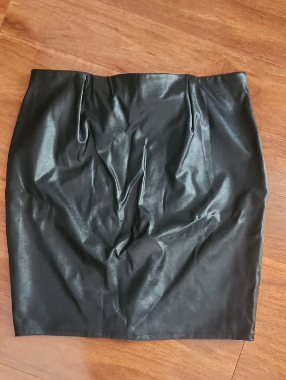 Hatch Maternity Faux Leather Pencil Skirt